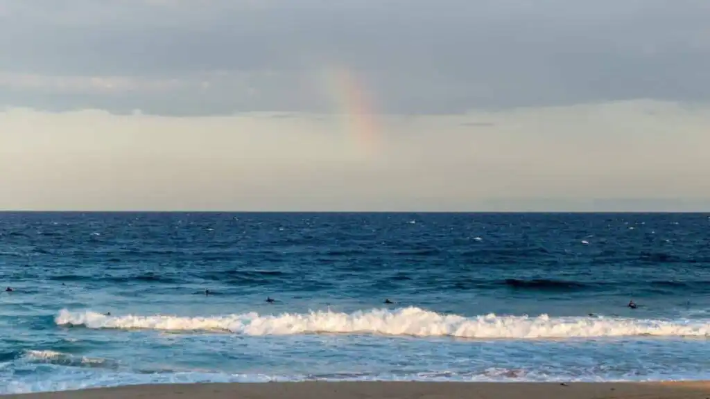 Beach Stretch in Australia